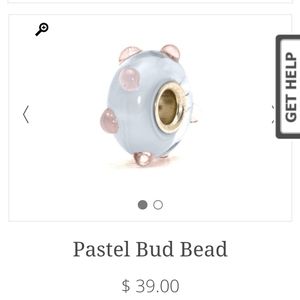 Trollbeads Pastel Bud Bead (Retired)